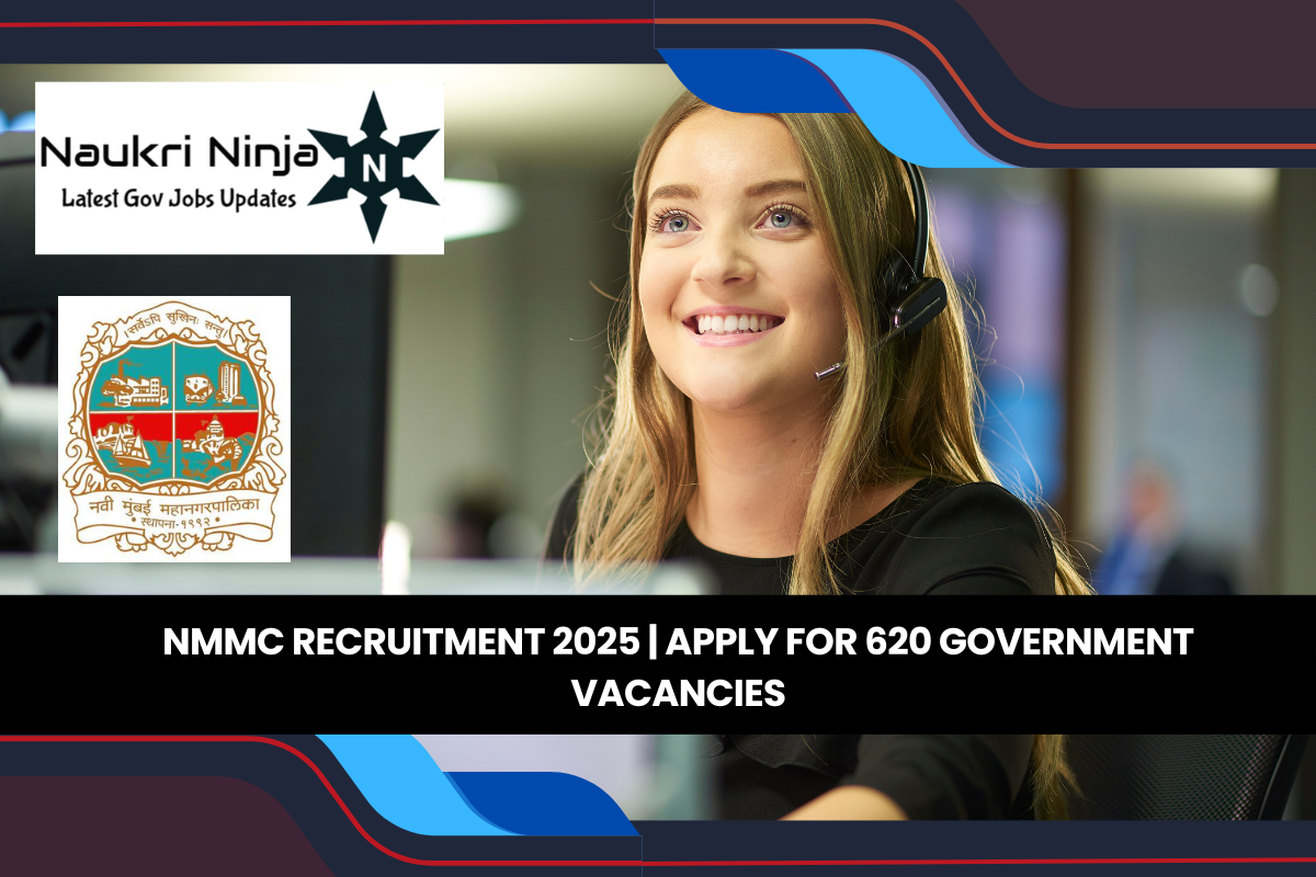 NMMC Recruitment 2025 | Apply for 620 Government Vacancies