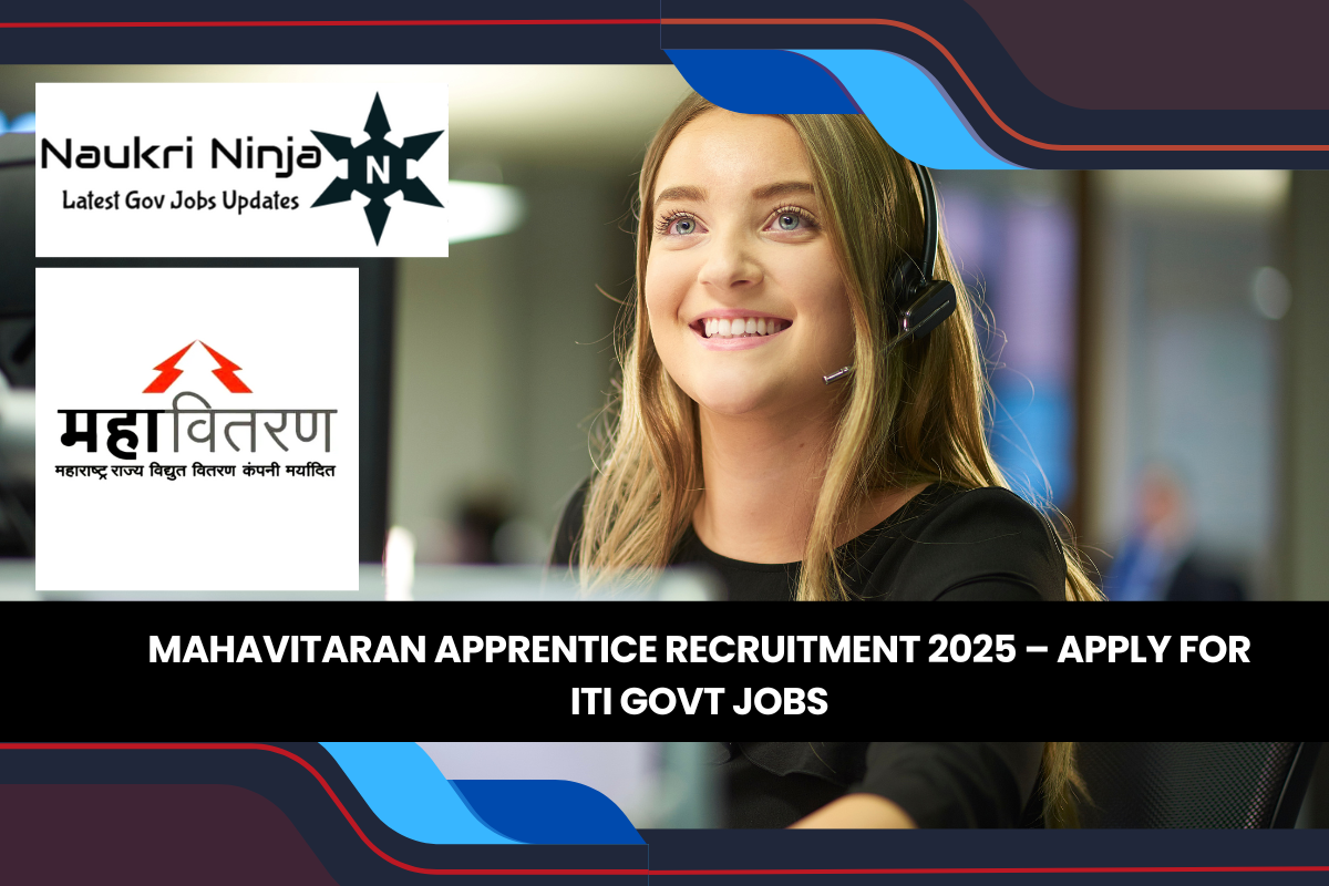 MAHAVITARAN Apprentice Recruitment 2025 – Apply for ITI Govt Jobs