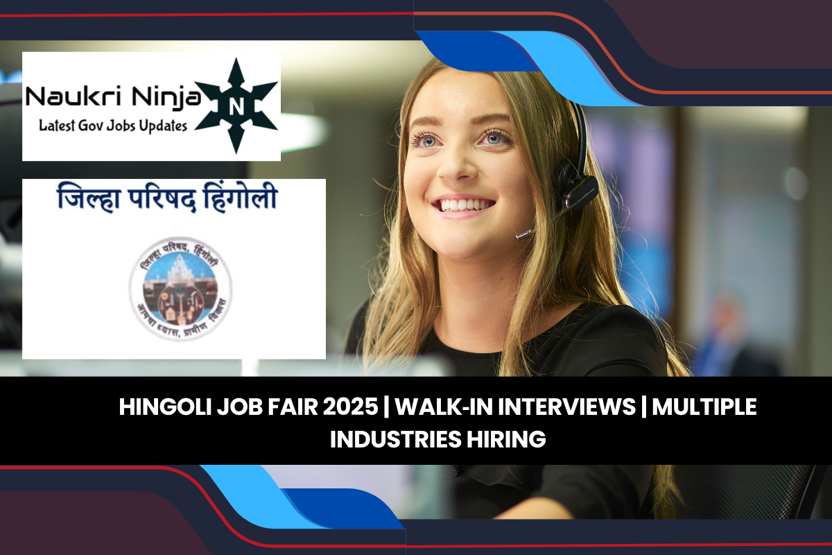 Hingoli Job Fair 2025 | Walk‑In Interviews | Multiple Industries Hiring