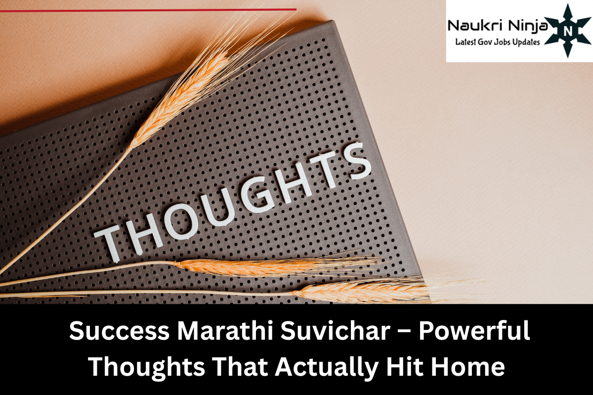 Success Marathi Suvichar – Powerful Thoughts That Actually Hit Home
