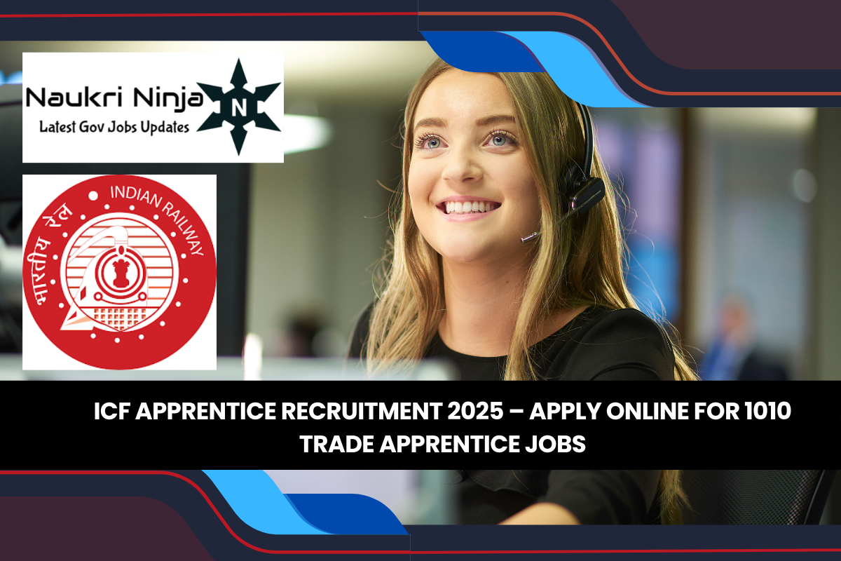 ICF Apprentice Recruitment 2025 – Apply Online for 1010 Trade Apprentice Jobs