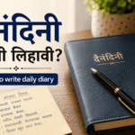 How to write daily diary in marathi