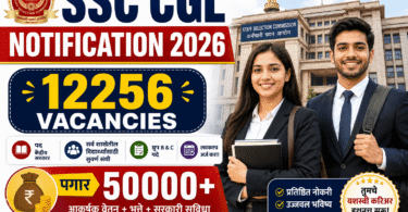 SSC CGL Notification 2026 For 12256 Vacancies