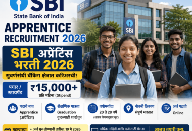 State Bank of India Apprentice Recruitment 2026
