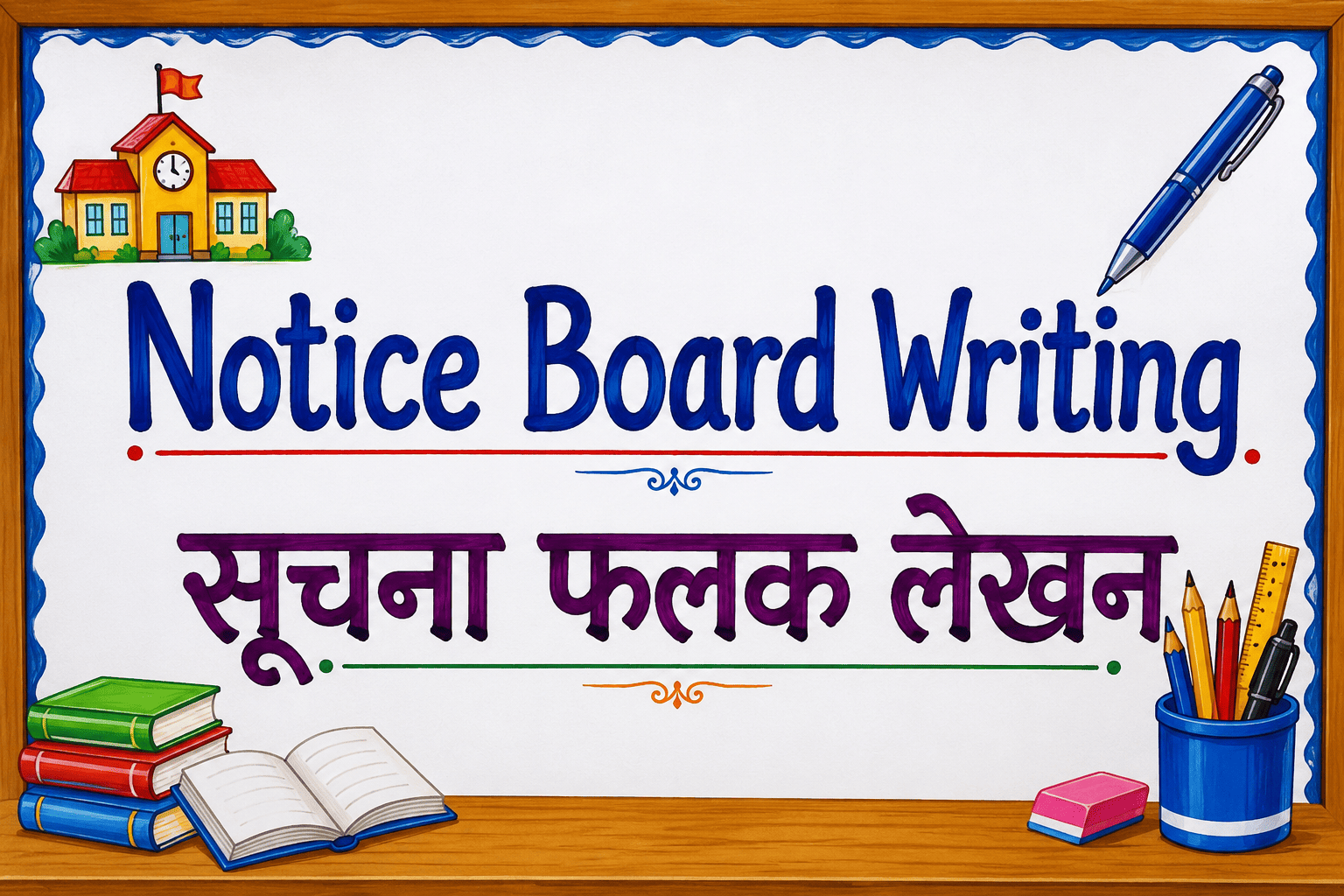 how to write suchana falak in marathi